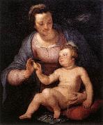 Madonna and Child  vinxg CORNELIS VAN HAARLEM